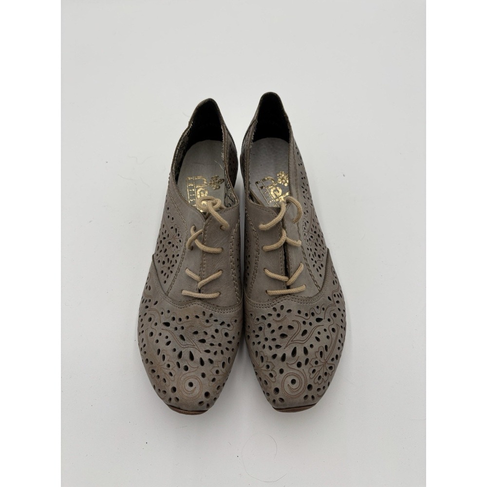 Rieker Heeled Shoes Taupe 37 EU - Picture 2 of 7